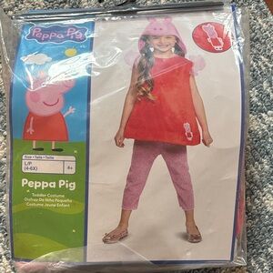 Peppa Pig Costume Toddler 4-6